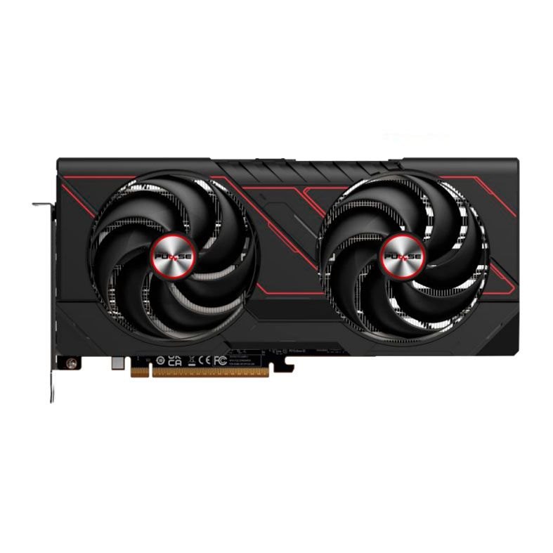 SAPPHIRE PULSE AMD Radeon RX 9070 GRE OC GPU with 12GB memory, AMD RDNA 4 architecture, DisplayPort 2.1a